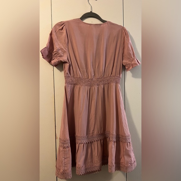 🆕 NEW ALLEGRA K DRESS (xs) pink/blush - Picture 3 of 9